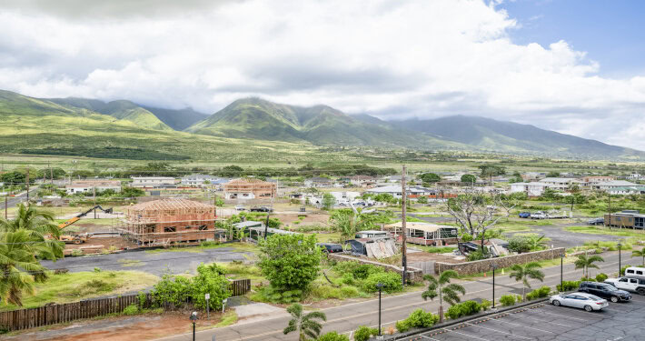 View of the mountain range from unit 532